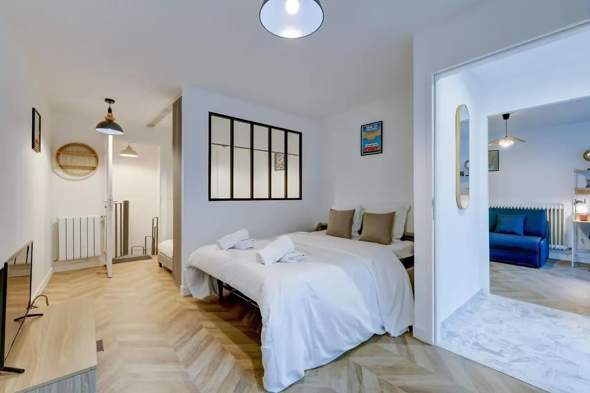 Gare Austerlitz Renovated & Comfortable 8 Guests París